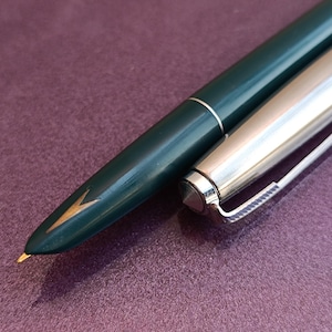 1970 Füllfederhalter, Tintenstift, Vintage Füllfederhalter, Füllfederhalter, antiker Stift, spanischer Stift, alter Füllfederhalter
