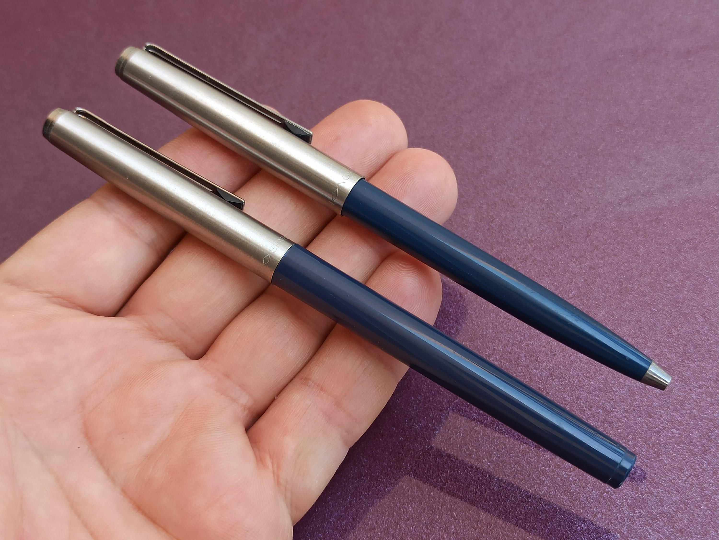 INOXCROM 77 SET 万年筆とボールペン、万年筆、ヴィンテージ万年筆