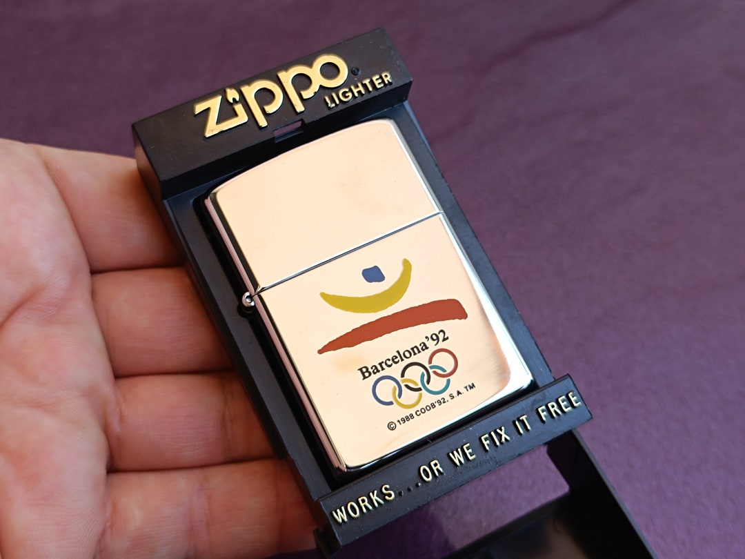 1992 Olympics Barcelona ZIPPO Petrol Lighter, Collectible
