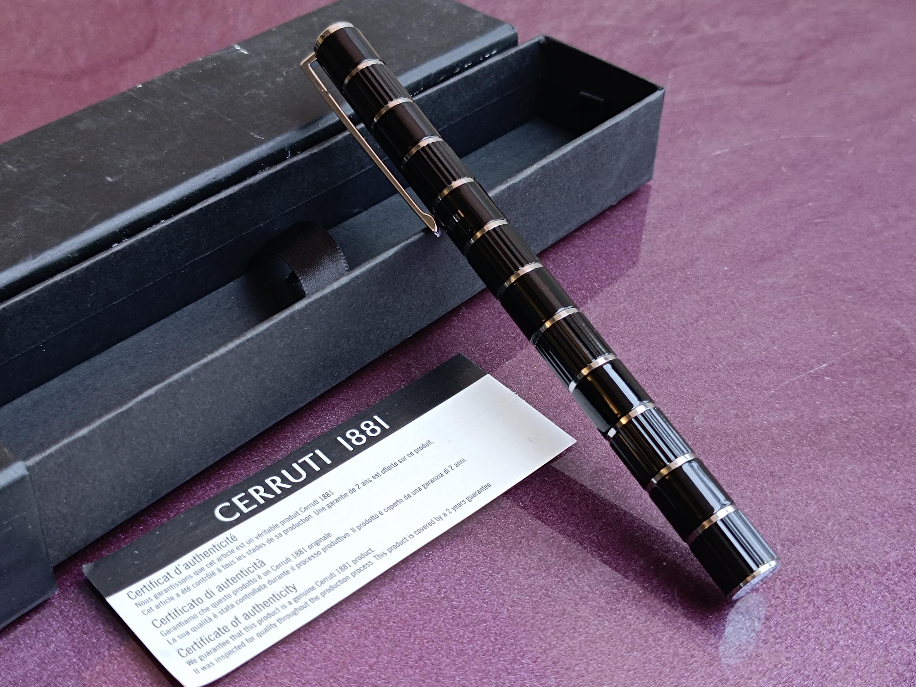 CERRUTI 1881 Fountain Pen, CERRUTI Pen, Cerruti Ink Pen, Fountain
