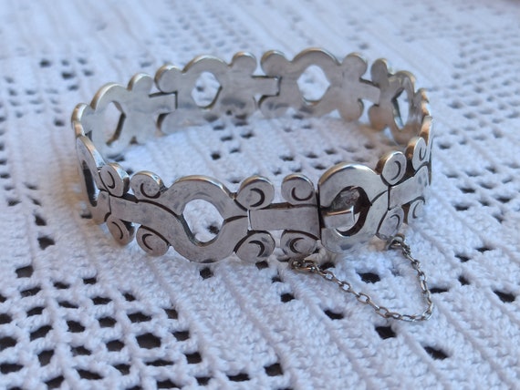 Handmade Silver Bracelet, Sterling Silver Bracele… - image 2