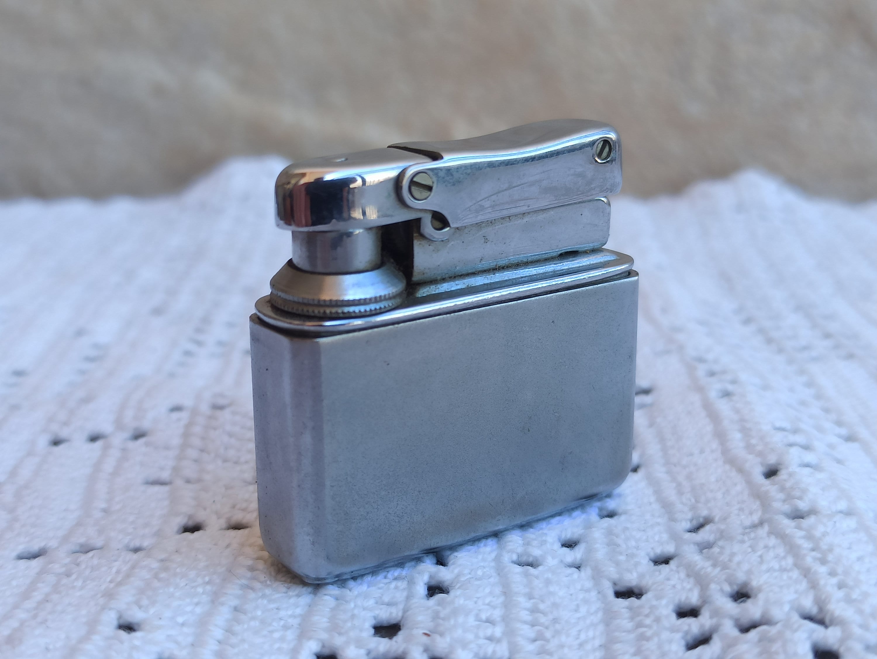 VENUS Jutson-21 Gas Lighter, Antique Lighter, Metal Lighter