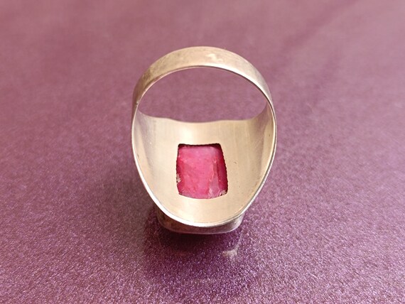Ruby 925 Silver Ring, Ruby Silver Ring Silver, Si… - image 5