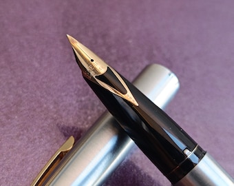 14Kゴールドペン先シェーファー万年筆とボールペンセット、585ゴールド