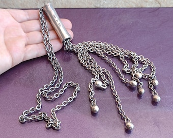 Collar bañado en plata UNO de 50, tótem UNO de 50, talismán UNO de 50, joyería bañada en plata, joyería Uno de 50