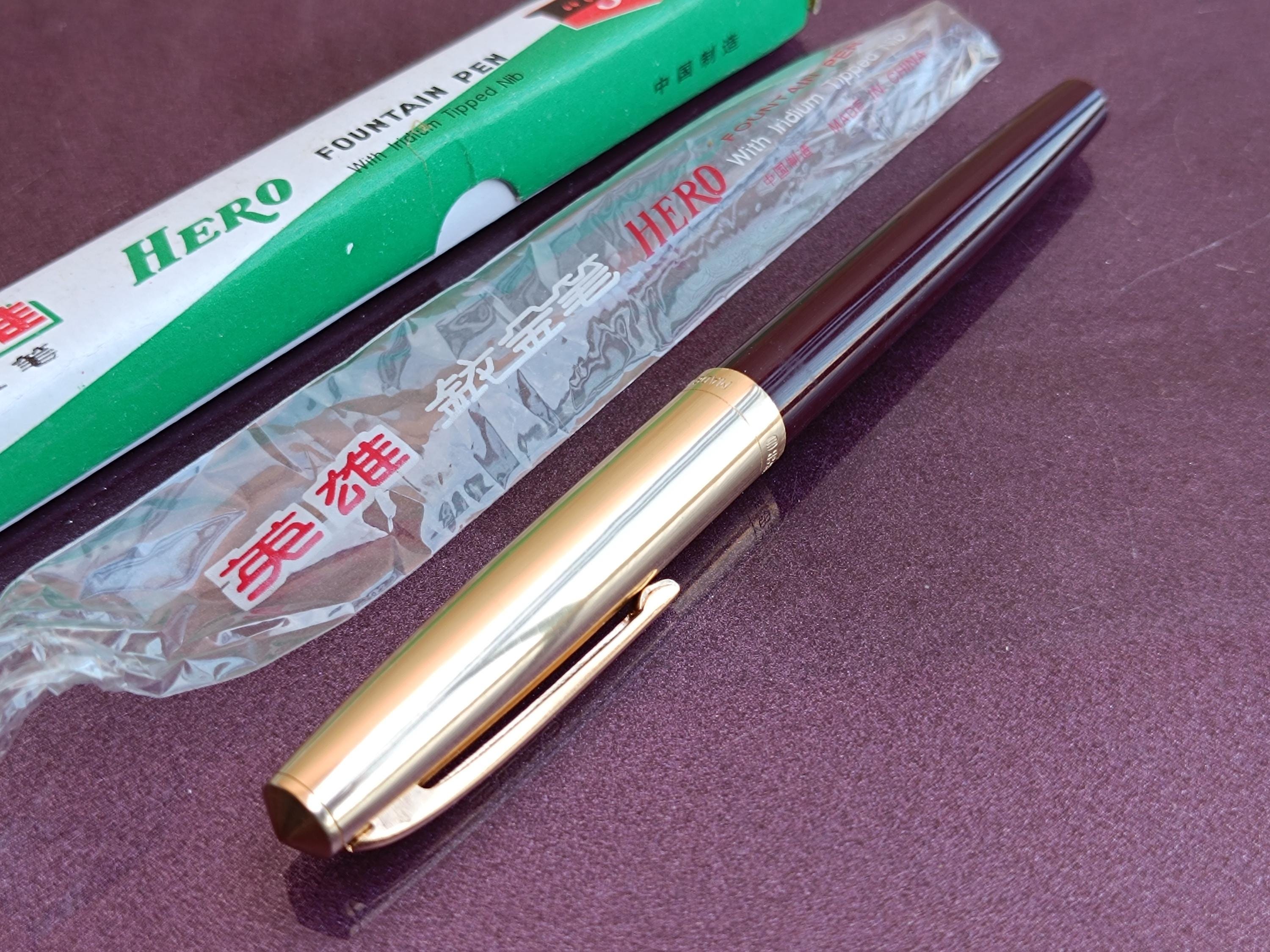 HERO 330 万年筆 英雄 FOUNTAIN PEN 年代物 昭和レトロ Pen Fountain