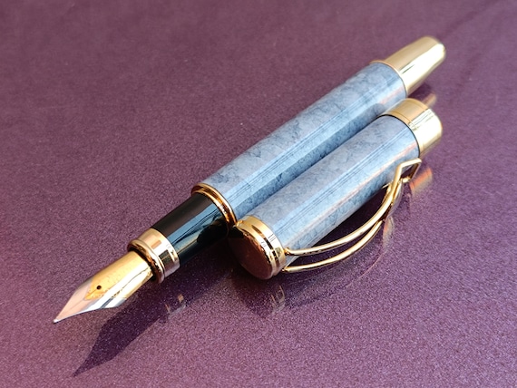 Iridium Point Germany Fountain Pen, Ink Pen, Gold Filled Fountain