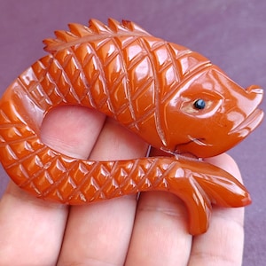 Plastic Fish Brooch, Nautical Brooch, Nautical Theme Brooch, Vintage Brooch, Plastic Fish