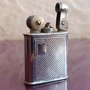 1960s Petrol Lighter, Oil Lighter, Handmade Liquid Lighter, Vintage Lighter, Retro Lighter, Antique Petrol Lighter, Oil Lighter