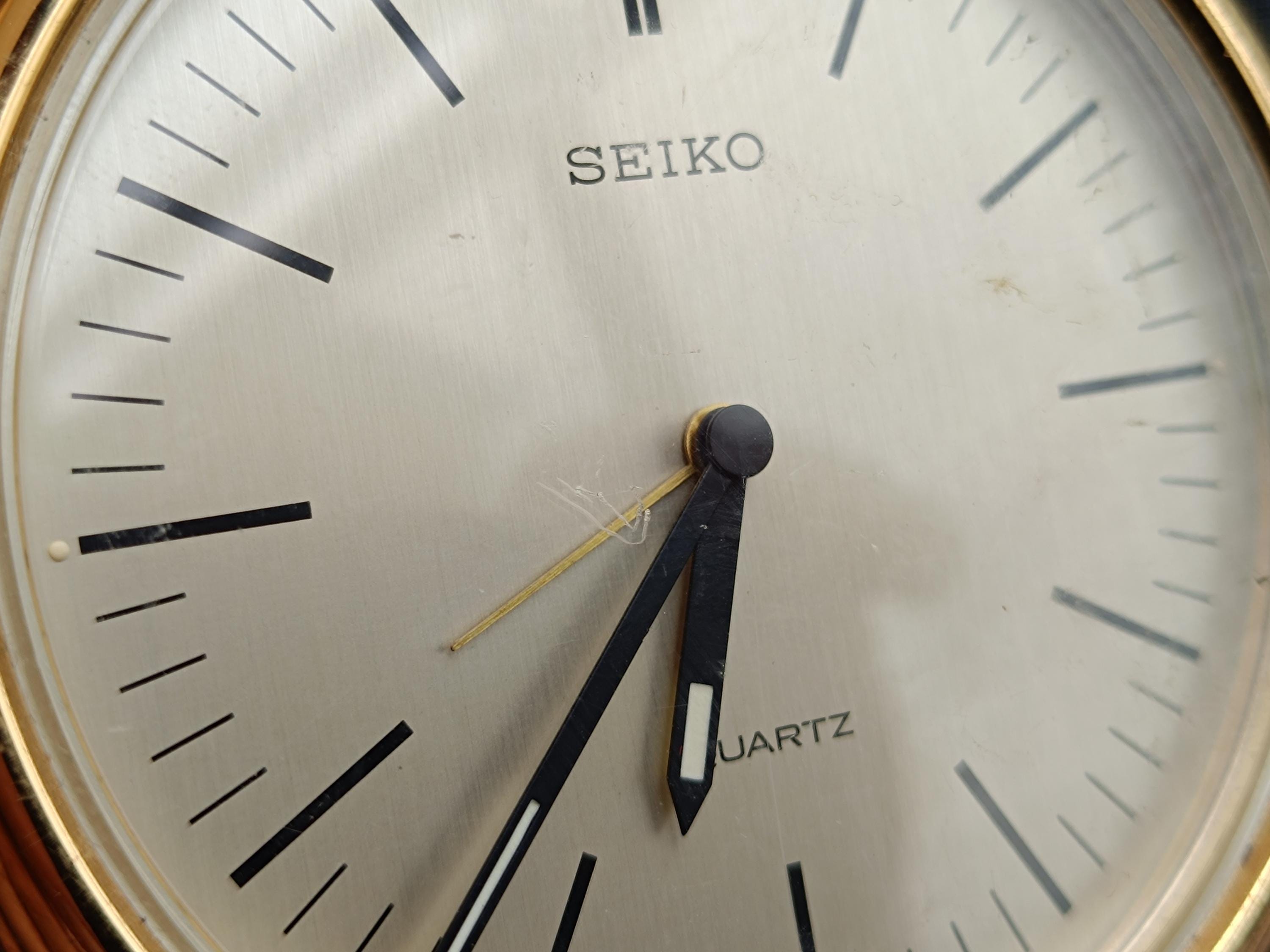 1980s Seiko Alarm Clock, Quartz Alarm Clock, Vintage Alarm Clock