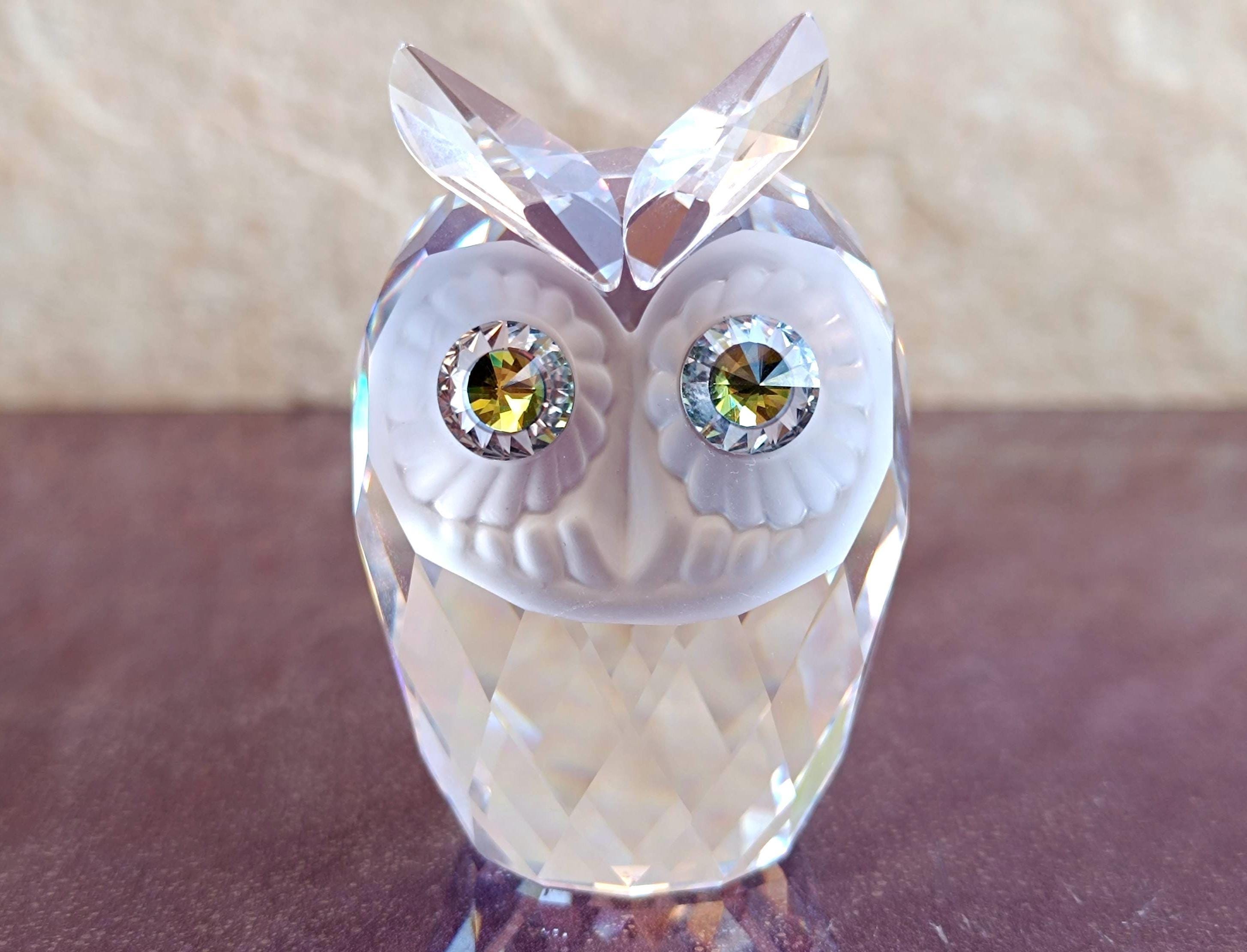 Swarovski Crystal Owls - Etsy