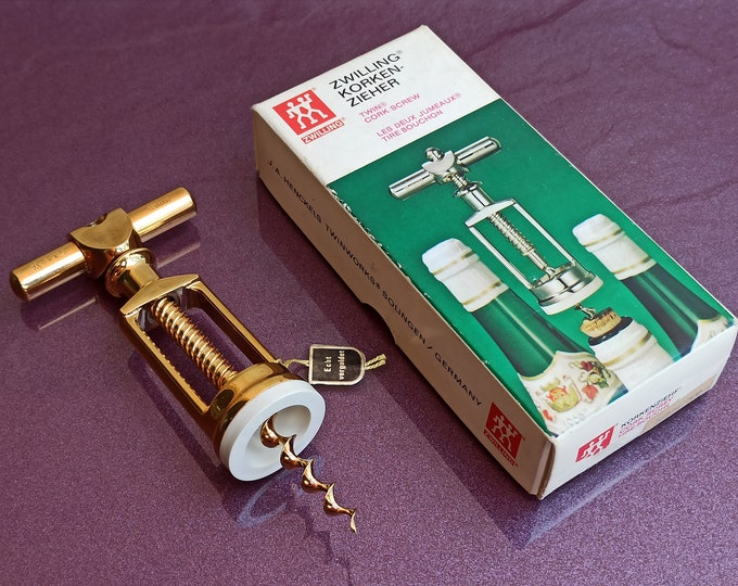 1950s ZWILLING J A HENCKELS Twinworks, Corkscrew West Germany, Solingen