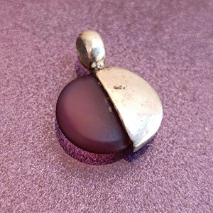 925 Silver Rare Color A1 Amethyst Silver Pendant, Purple Crystal Pendant, Silver Pendant, Pendant With Gemstone, Amethyst Charm
