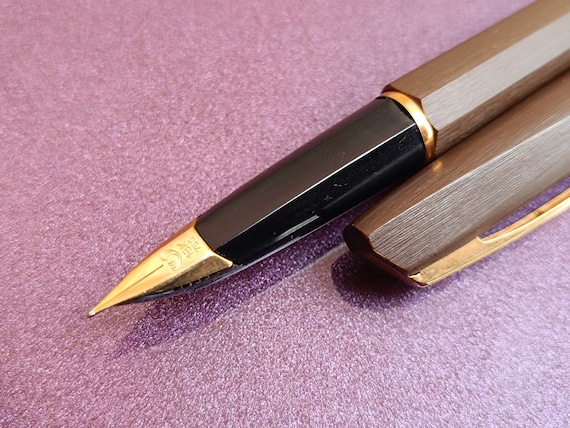 18K ゴールドペン先ウォーターマン万年筆、ヴィンテージ万年筆、レトロ