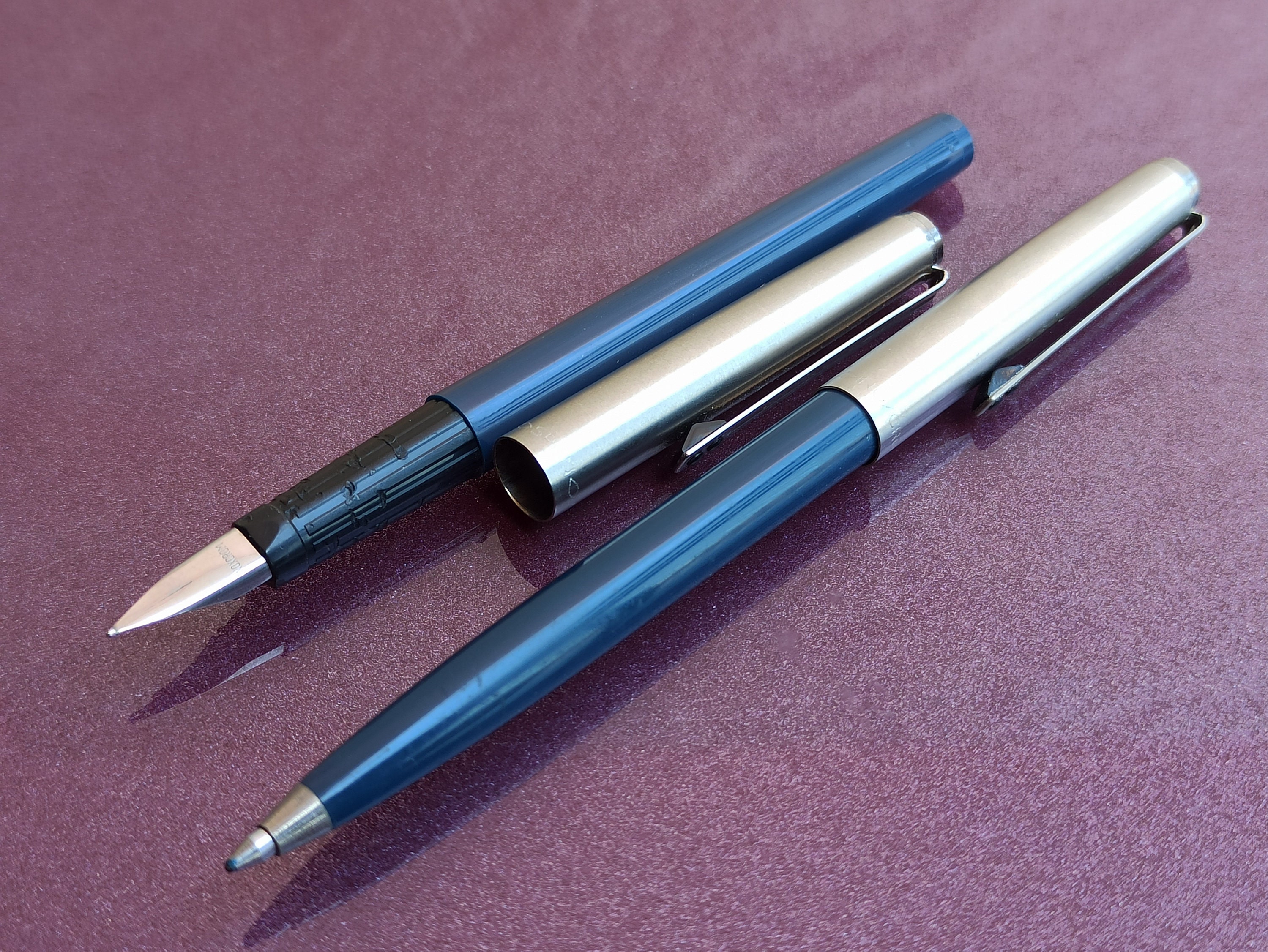 INOXCROM 77 SET 万年筆とボールペン、万年筆、ヴィンテージ万年筆