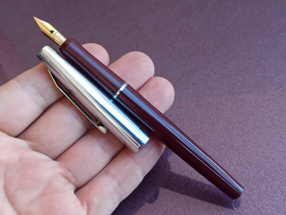 14K ゴールドペン先万年筆、ヴィンテージ万年筆、レトロ万年筆