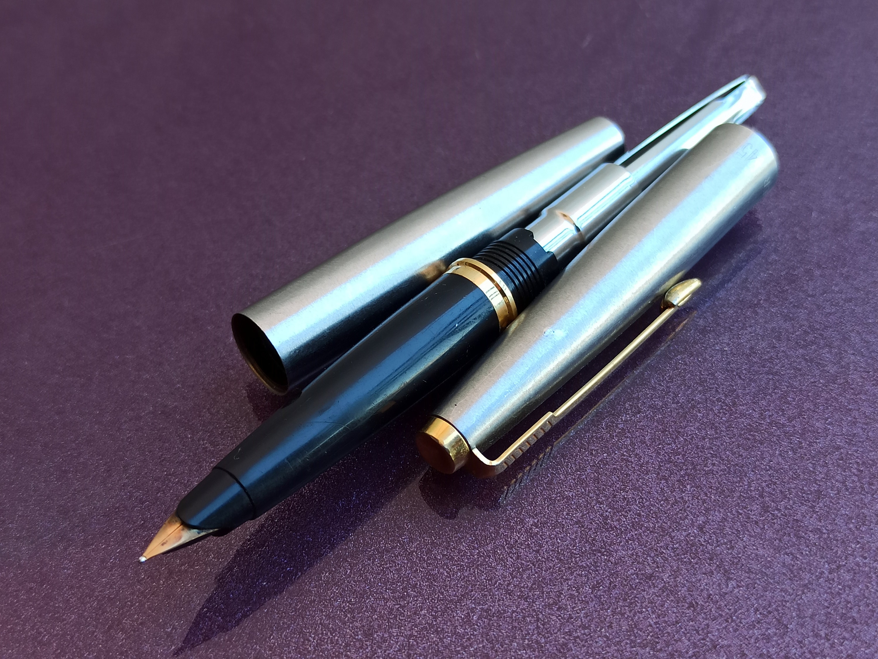 パーカー 14K ゴールドペン先万年筆、585 ペン先、パーカーオリジナル