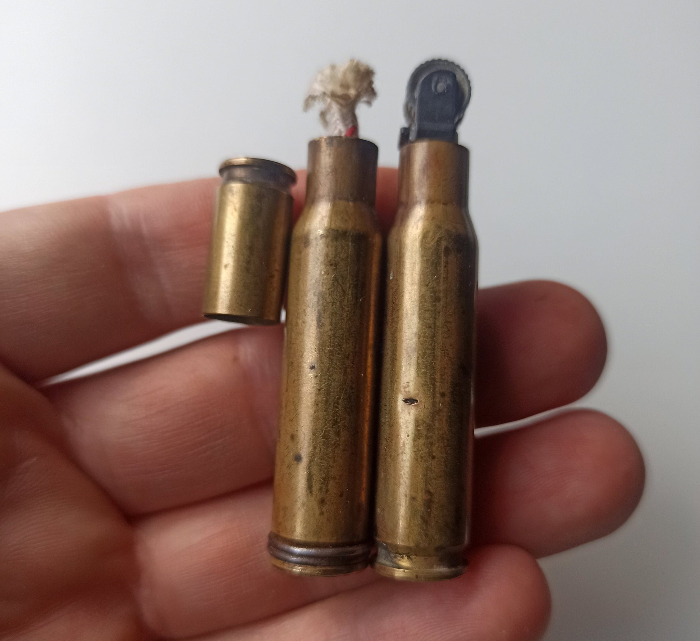 Bullet store lighter necklace