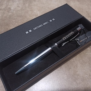Antonio Miro Ballpoint Pen, 1990s Ballpoint Pen, Vintage Ballpoint Pen, Antique Ballpoint Pen, Retro Germany Pen, Chrome Ballpoint Pen