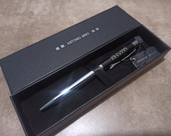 Antonio Miro Ballpoint Pen, 1990s Ballpoint Pen, Vintage Ballpoint Pen, Antique Ballpoint Pen, Retro Germany Pen, Chrome Ballpoint Pen