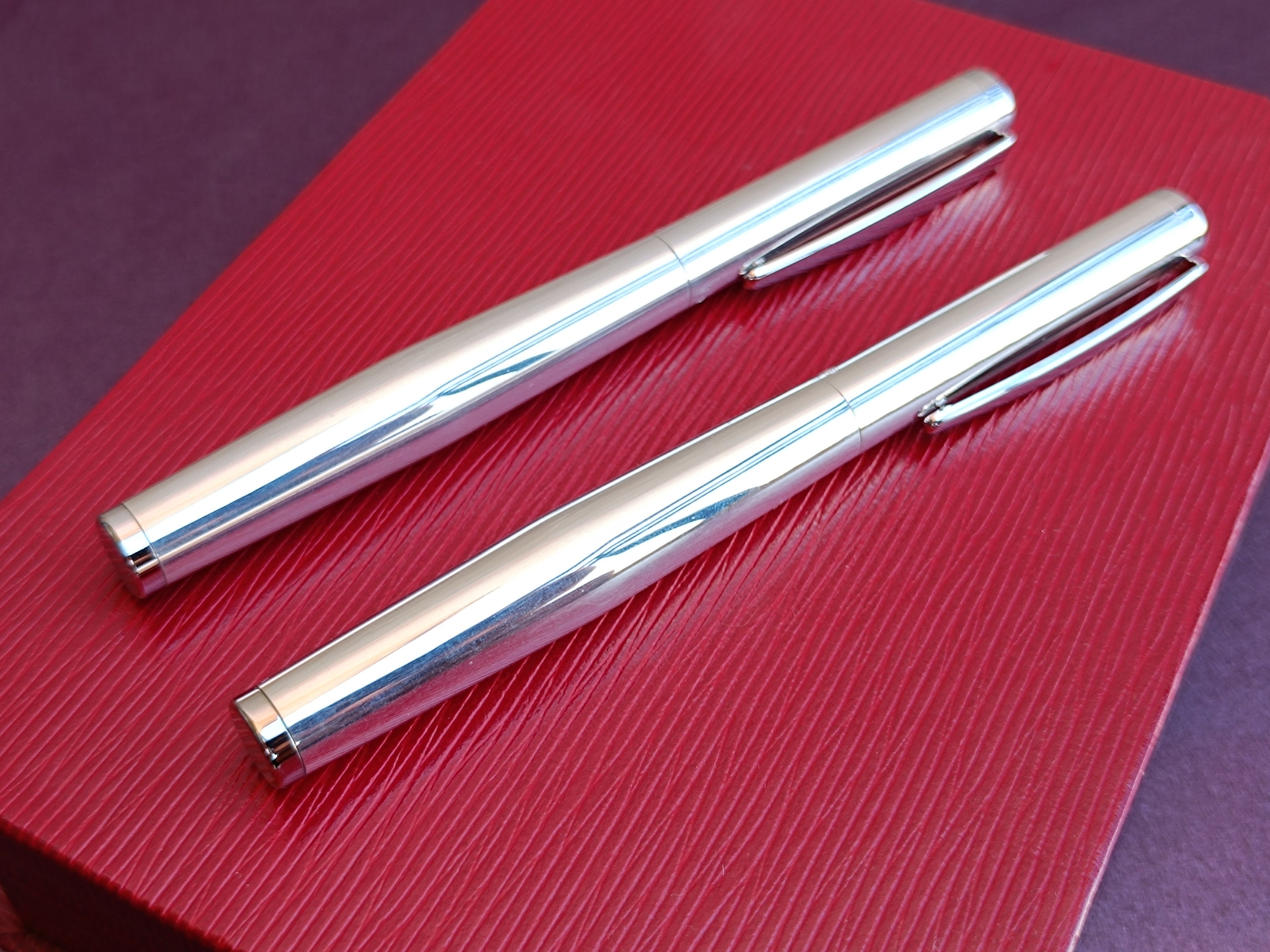 925 Silver Settelaghi by Ferrari Da Varese Fountain Pen and