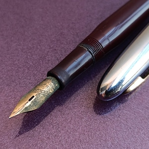 Plumilla de oro de 14K EVERSHARP para reparación de pluma estilográfica de EE. UU., punta de oro 585, pluma estilográfica vintage, pluma estilográfica retro, pluma estilográfica, hecha en EE. UU.