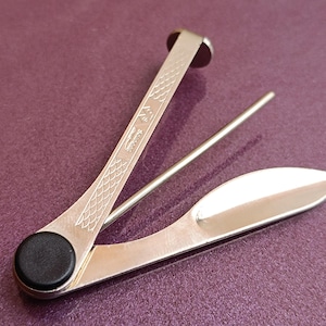 Solingen Pipe Tamper, Vintage Pipe Tool, Metal Tamper, Antique Tiny Spoon, Vintage Pocket Tool, Made In Germany, Solingen Pipe Cleaner