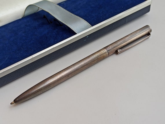 925 Silver FELTER Ballpoint Pen, Vintage Silver Design 1970, Old Ballpoint  Pen, Antique Pen, Vintage Pen, Silver Pen, Retro Silver Pen 