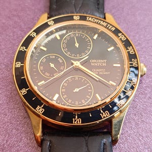 1990s XERNUS by ORIENT Quartz Watch, Vintage Quartz Watch, Collectible Watch, Original Orient Watch, Retro Quartz Watch, Japan