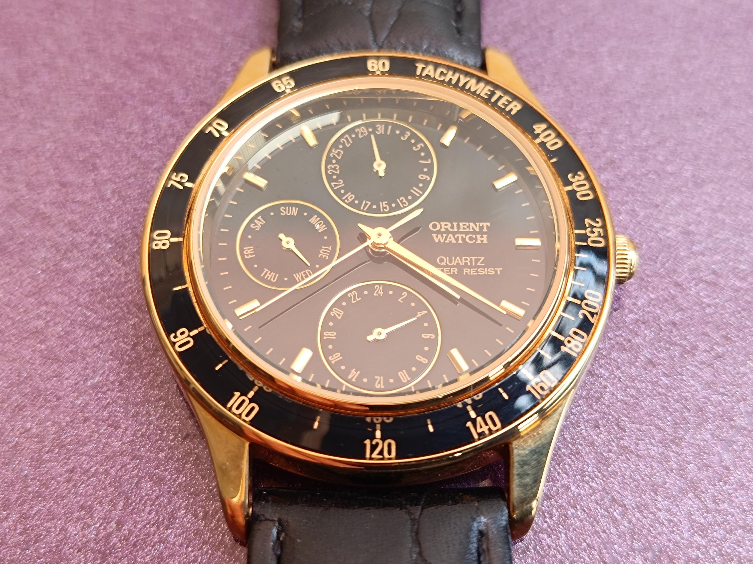 1990s XERNUS by ORIENT Quartz Watch, Vintage Quartz Watch