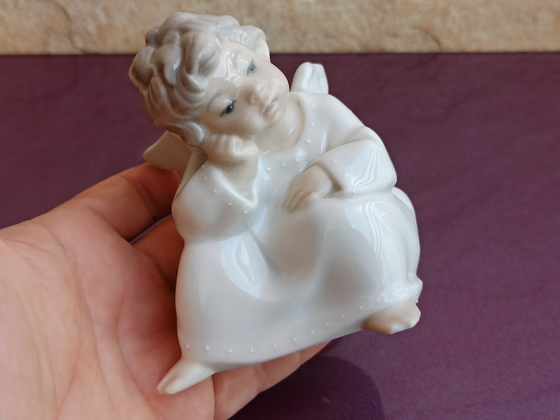 Lladro Angel Wings Vintage Lladro Angel Lladro Angel Etsy