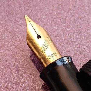 Plumilla de oro de 18K EVERSHARP para reparación de pluma estilográfica de EE. UU., punta de oro 750, pluma estilográfica vintage, pluma estilográfica retro, pluma estilográfica, hecha en EE. UU.