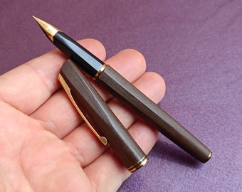 18K ゴールドペン先ウォーターマン万年筆、ヴィンテージ万年筆、レトロ