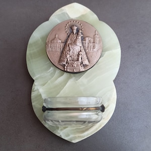 Virgen de los Desamparados, Vintage Censer, ONYX Censer, Vintage Incense Burner, Religious Censer, Antique Censer Incense Burner, Censer