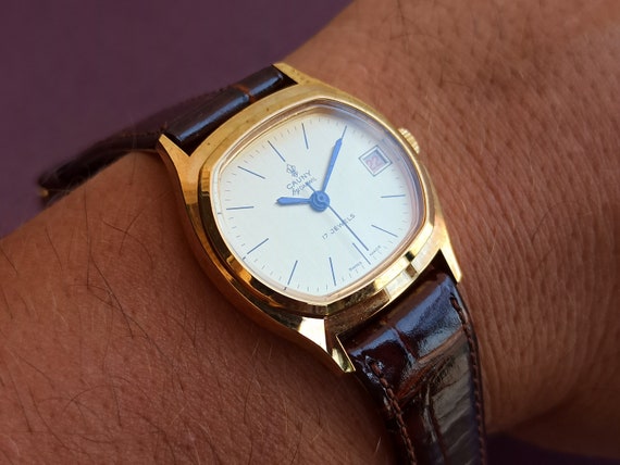 CAUNY By Darwil 17 Gevels Gold Filled Mechanical … - image 3