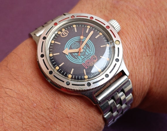 VOSTOK Amphibian Mechanical Watch, Vostok Amphibia