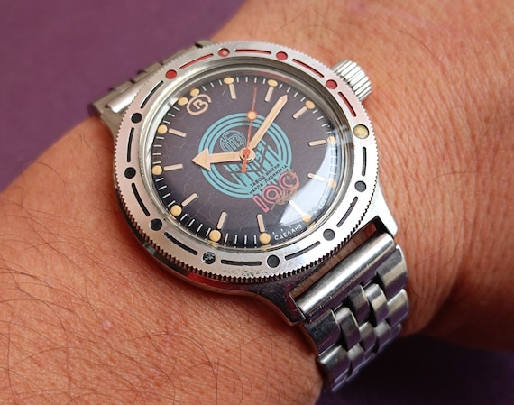 VOSTOK Amphibian Mechanical Watch, Vostok Amphibia