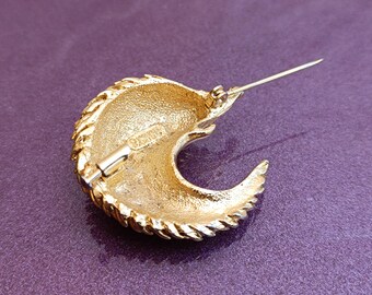 Orena Paris Gold Filled Hedgehog Brooch, Gold Filled Jewelry