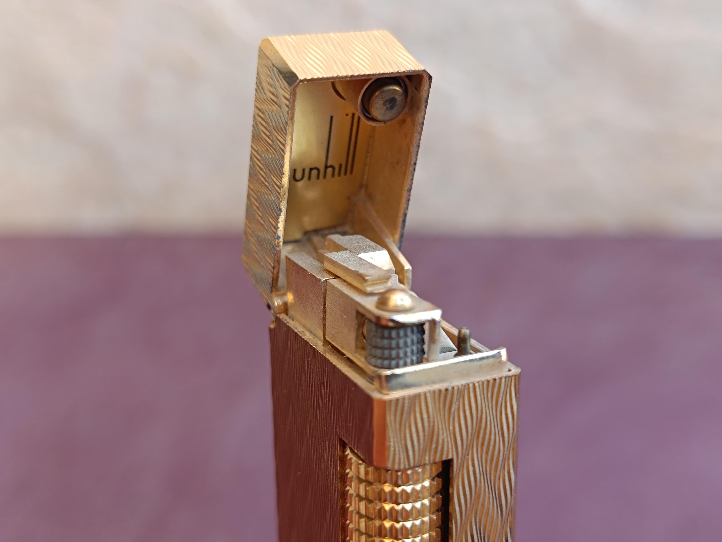 ダンヒル ゴールドメッキ ガスライター、ヴィンテージライター