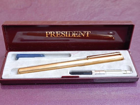 Elysee Rolled Gold Germany Fountain Pen – Vintage Luxury Writing