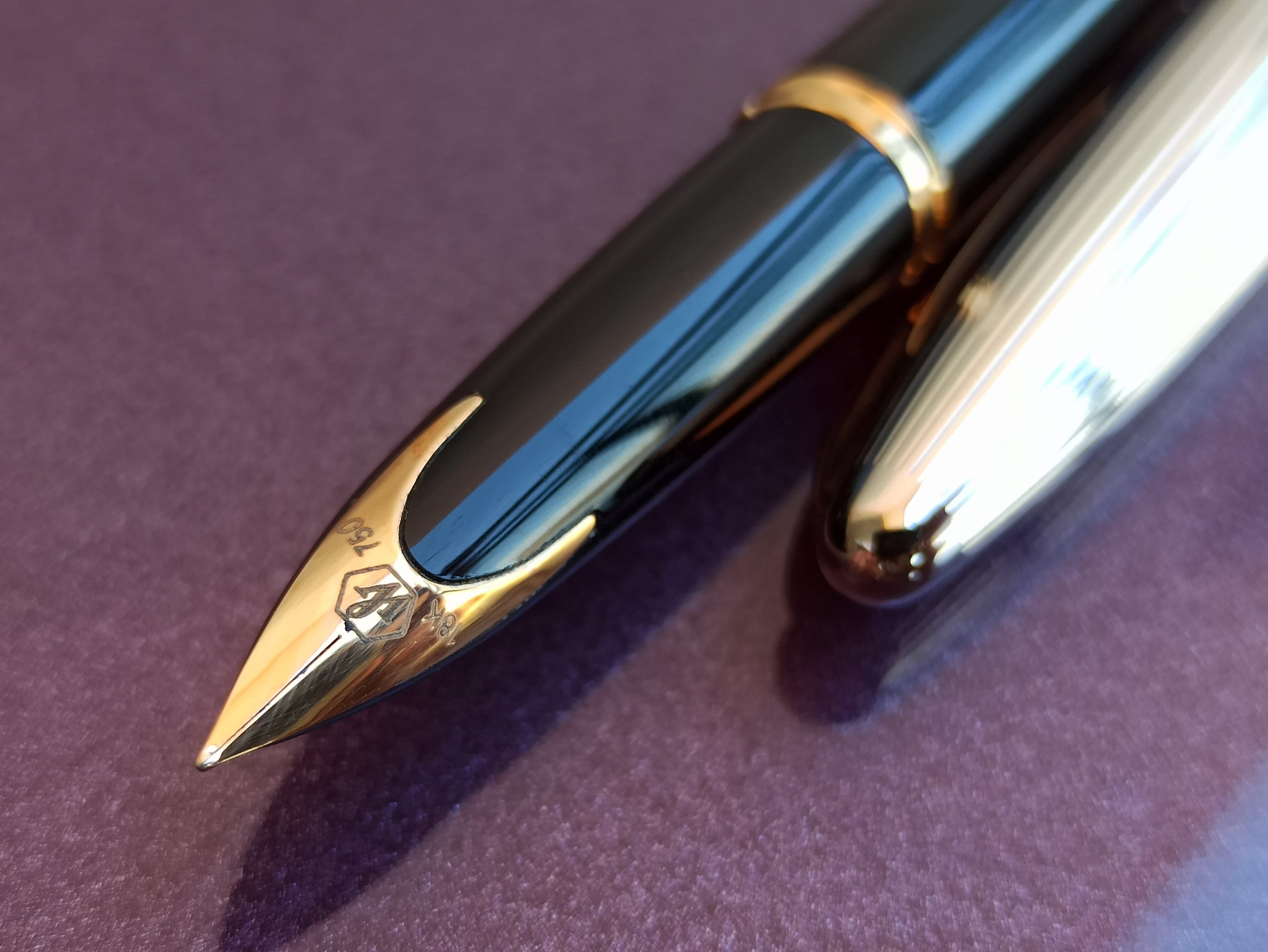 ウォーターマン　ペン先18K 万年筆　希少　ゴールド 18K ゴールドペン先ウォーターマン万年筆、ヴィンテージ万年筆