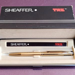 Jaren 1980 SHEAFFER TRZ Gold Electroplated Model 70 Balpen, Sheaffer Balpen, Balpen, Sheaffer, Vintage Sheaffer Pen, VS