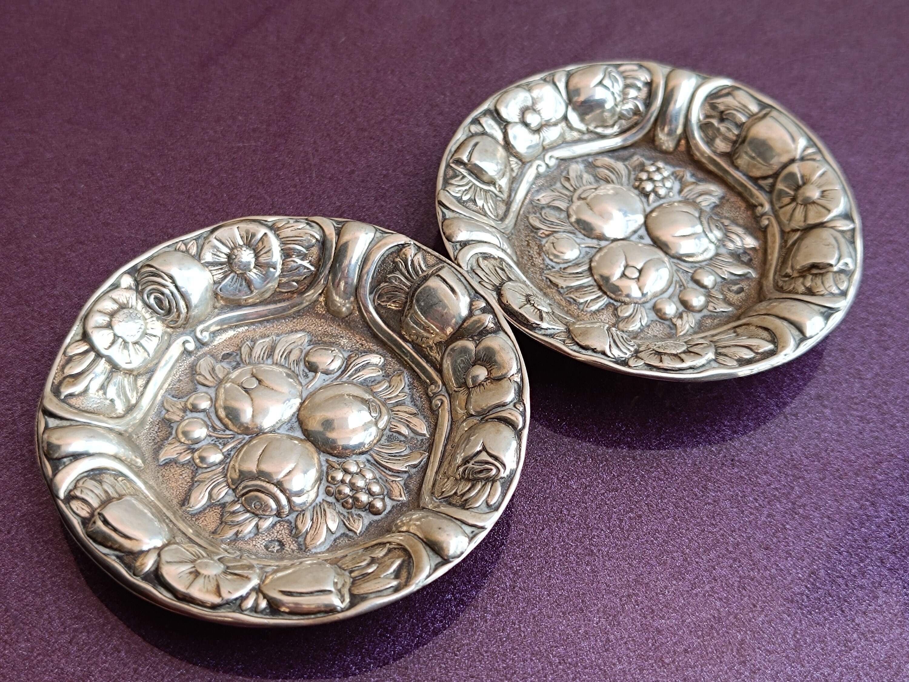 915 Silver Pedro Duran Jewelry Plate, Plate for Decorations