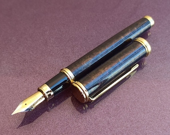 VACCARO Fountain Pen, Gold Filled Fountain Pen, Vintage Fountain Pen, Fountain Pen, Antique Pen, Iridium Point, Germany Fountain Pen