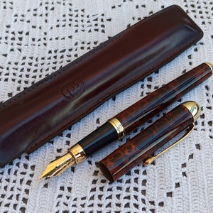 ARIES Germany Füllfederhalter, Moderner Füllfederhalter, Design Stift, Zeitloses Design Vintage Stift, Vintage Klassischer Füller, Antiker Füller