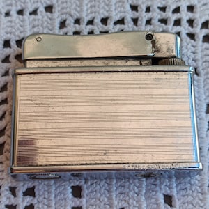 SAROME Liquid-1 Vintage Collectible Lighter, Antique Sarome Petrol Lighter, Untested, Pocket Lighter, Pipe Lighter, Vintage Japan Lighter