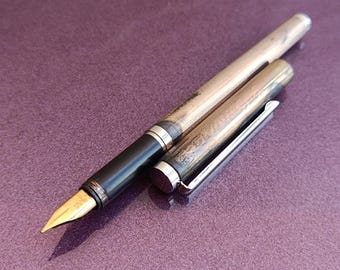 Vintage Italian Sterling Silver Retractable Pen 925 285 VA Ferrari