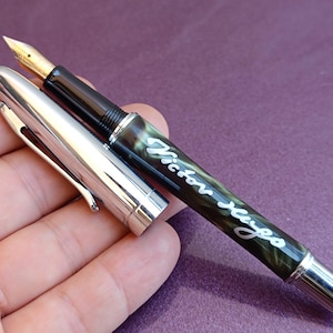 Iridium Point Germany Füllfederhalter, Vintage Geschenk, Vintage Füllfederhalter, Füllfederhalter, antiker Stift, alter Füllfederhalter, Gold gefüllter Tintenstift
