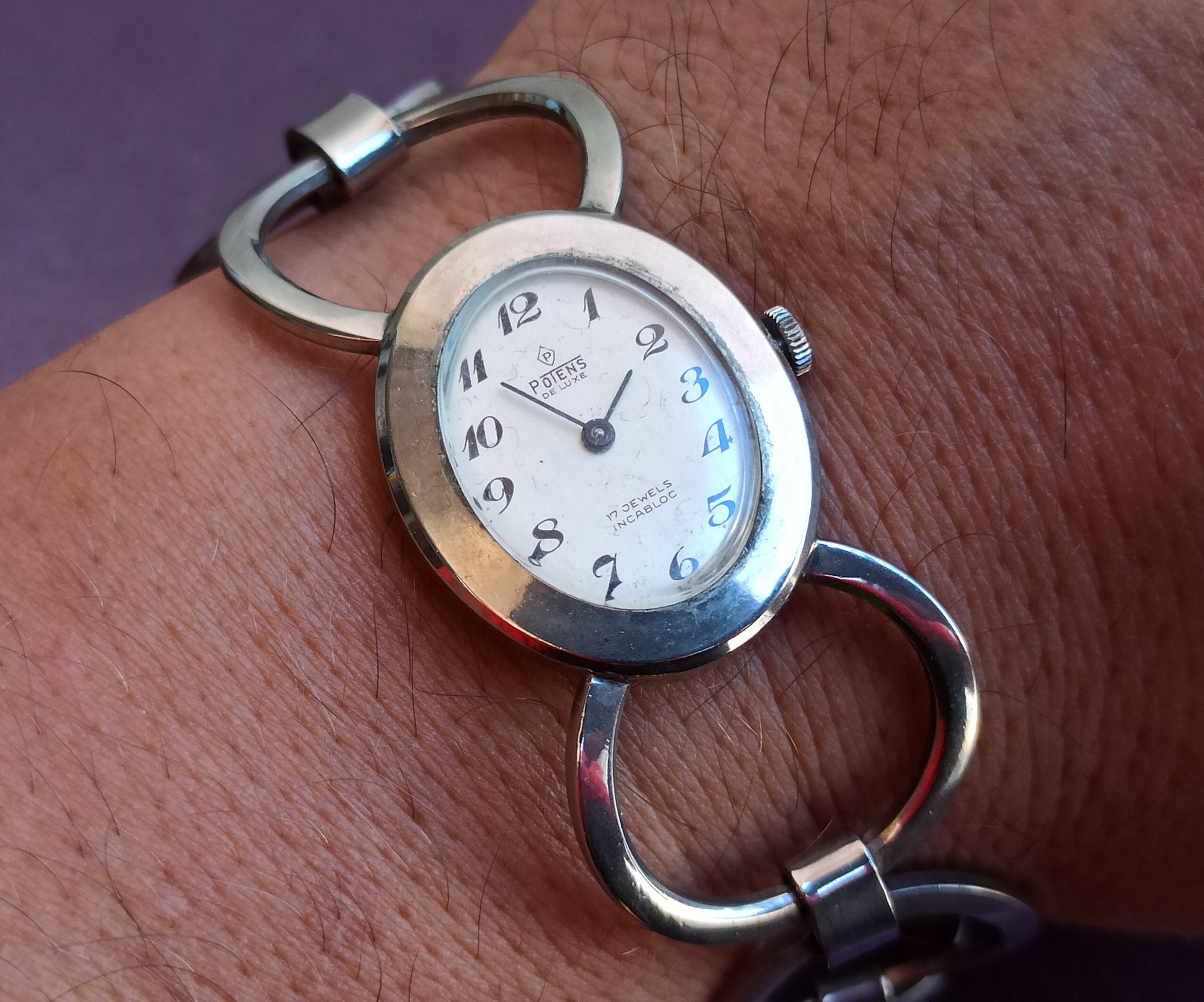 17 jewels clock Etsy Espa a