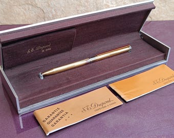 925シルバー S.T. Dupont ボールペン オリジナルボックス入り